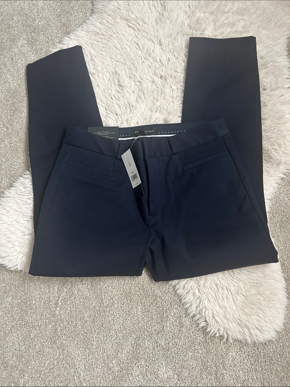 Banana Republic Sloan Dress Pants in Navy Blue